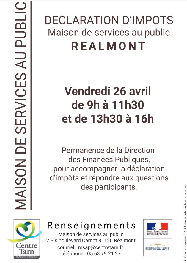 Aide à la déclaration d’impôts