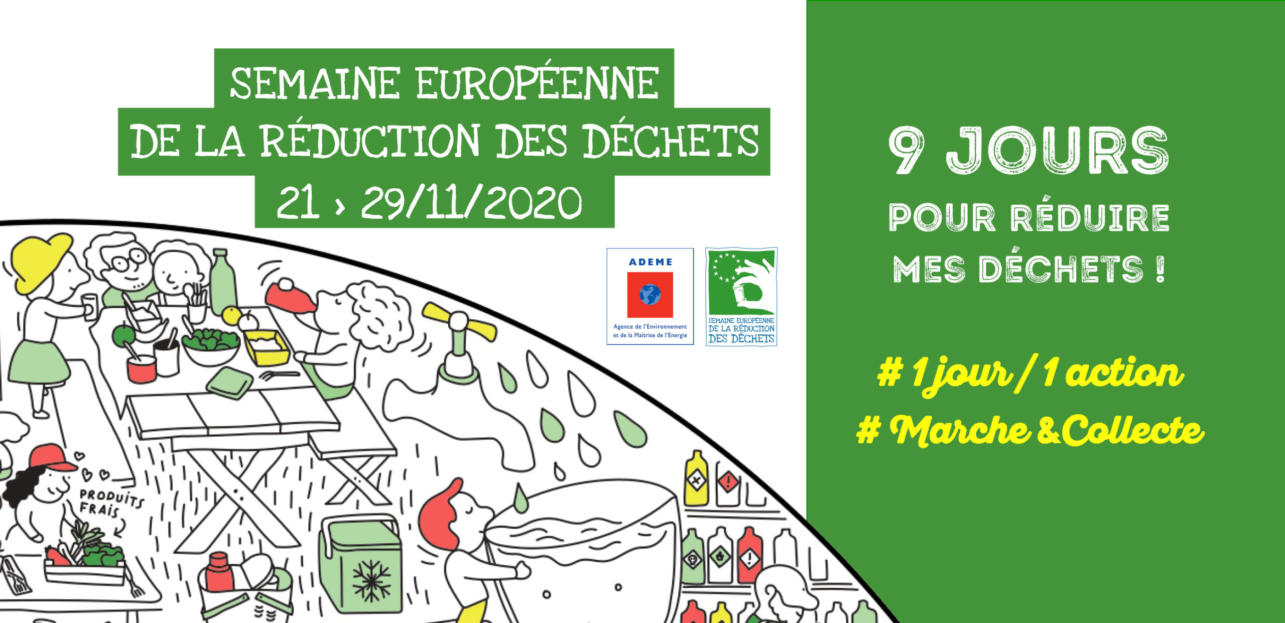 Semaine européenne de la réduction des déchets du 21 au 29 novembre 2020