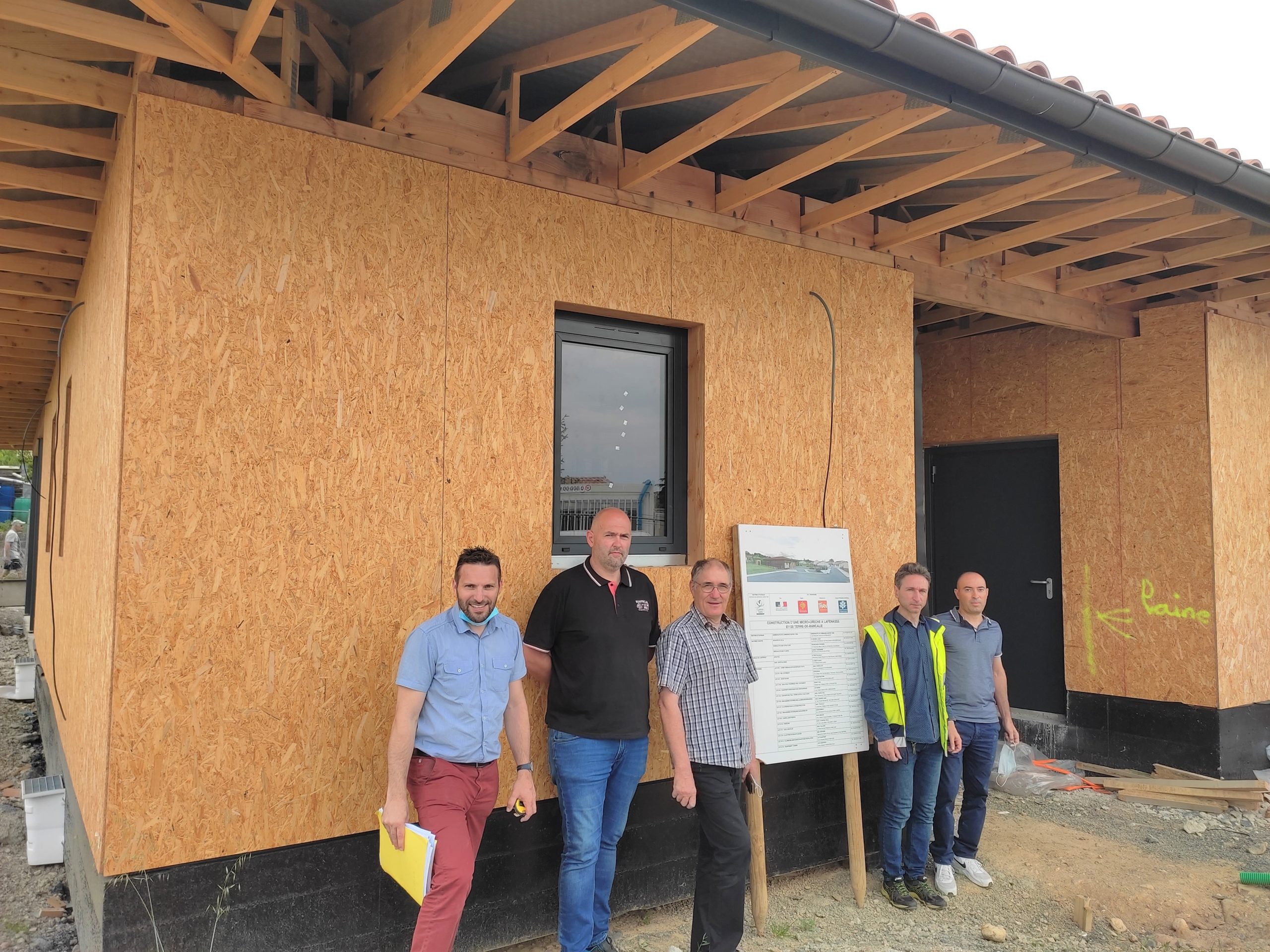 Terre-de-Bancalié : construction d’une micro-crèche à ossature bois