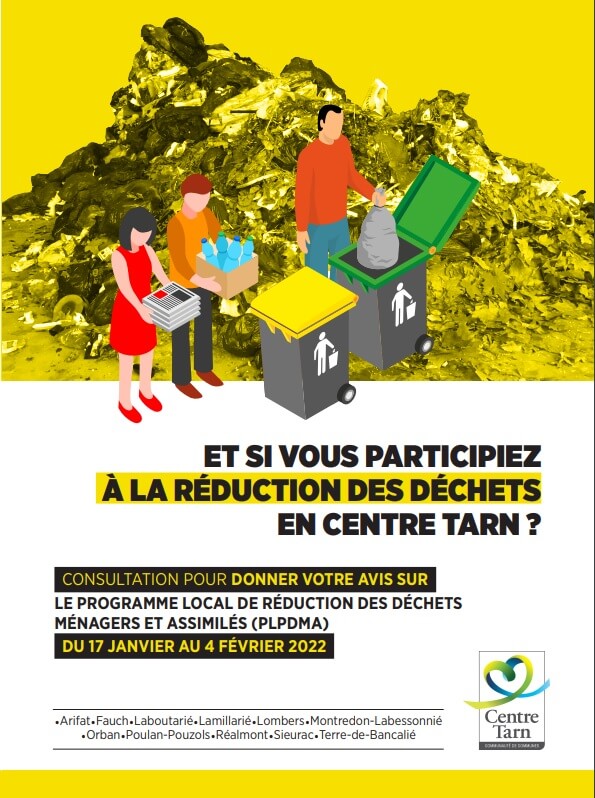 Plan de réduction des déchets : consultation publique