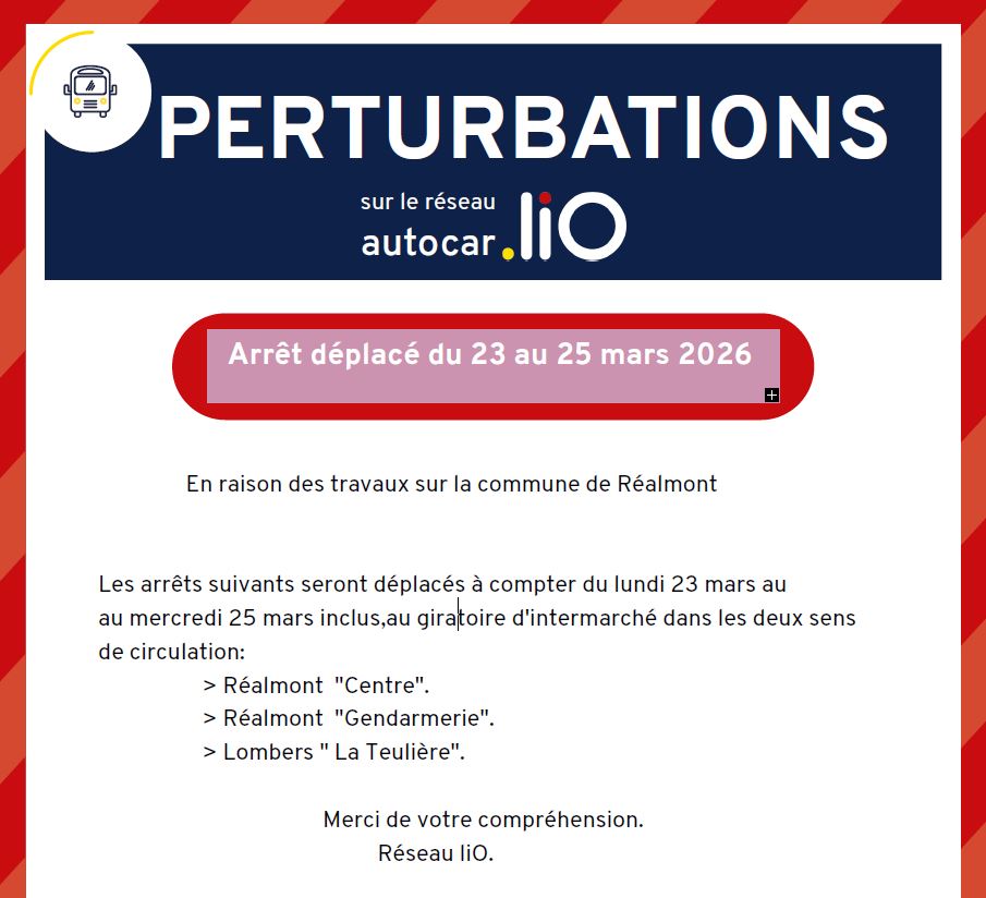 Perturbations sur le réseau lio-occitanie