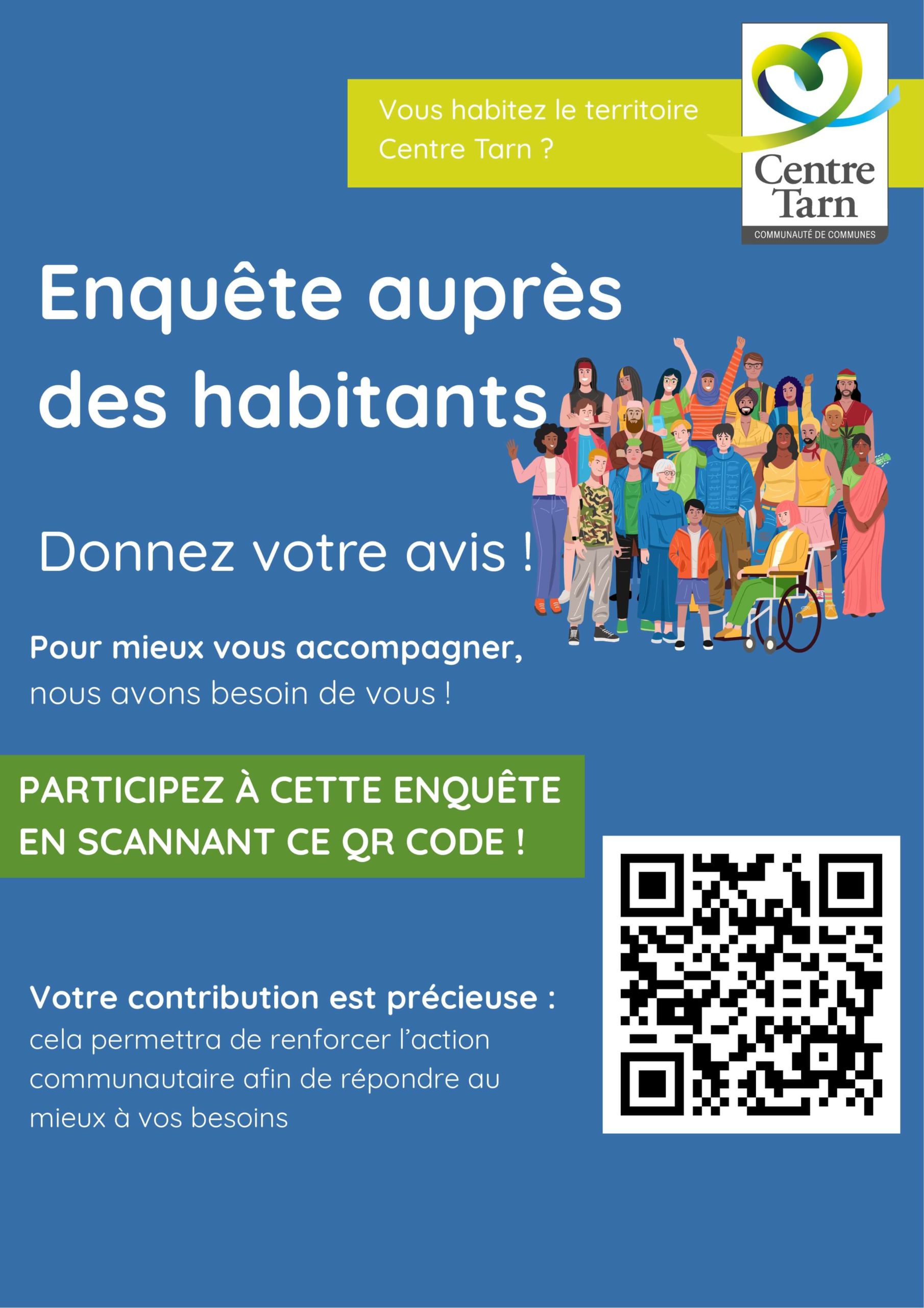 Votre territoire évolue avec vous : participez à l’enquête